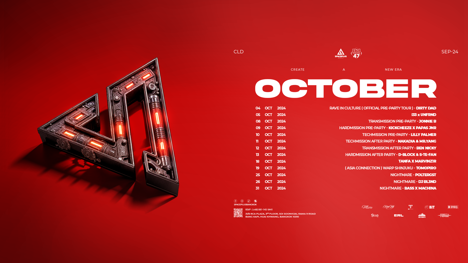 OCTOBER CALENDAR COVER